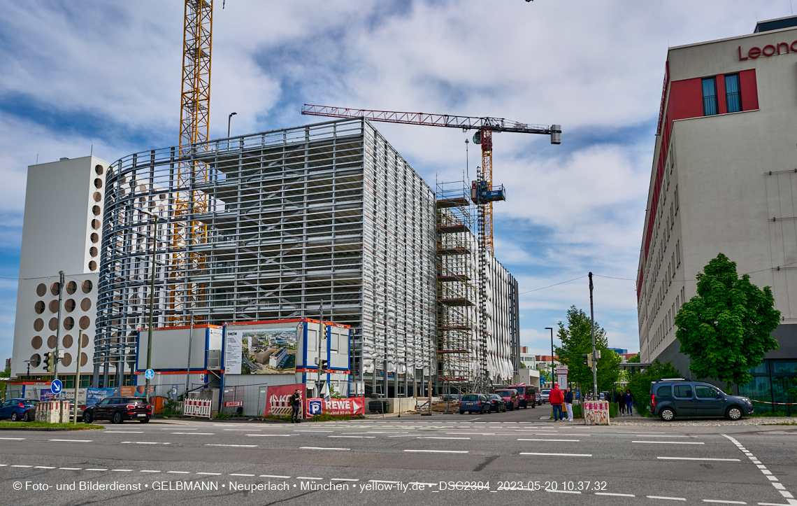 20.05.2023 - REVO Boardinghaus und Hochgarage in Neuperlach